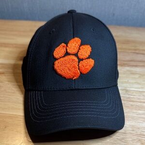 OTS Clemson Tigers Black Cap with Orange Paw Print